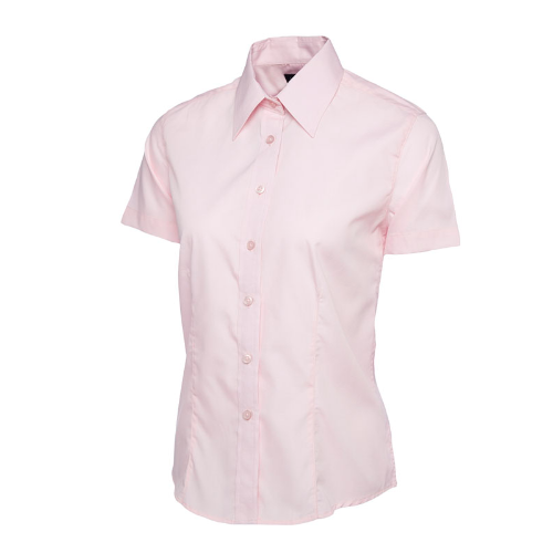 Ladies Poplin Half Sleeve Shirt