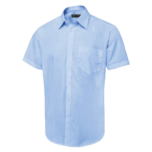 Men's Short Sleeve Poplin Shirt