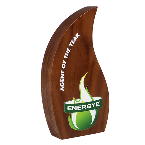 Real Wood Block Award, wood only, basic standard shapes110x200mm