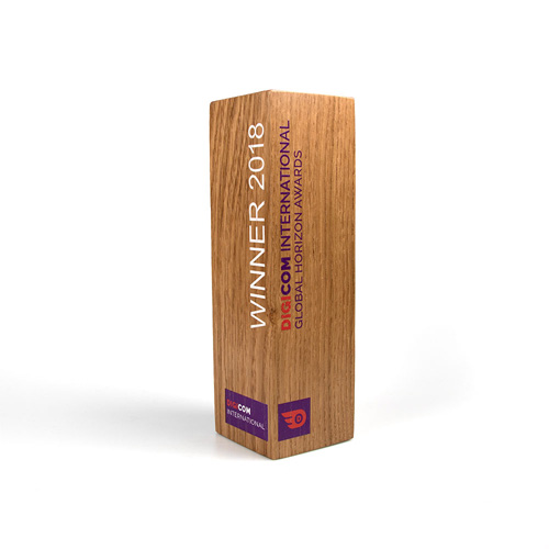 Real Wood Column Award, small