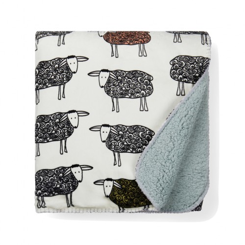 VINGA Sheep GRS recycled PET pile blanket in 