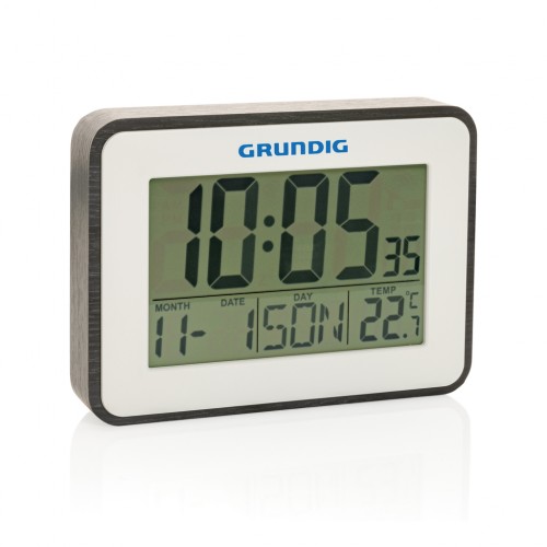 Grundig weatherstation alarm and calendar