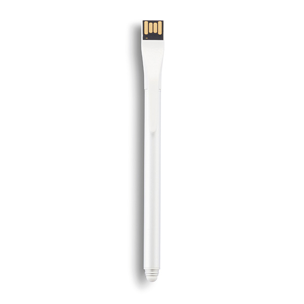 Point | 01 tech pen - stylus & USB 4GB, white