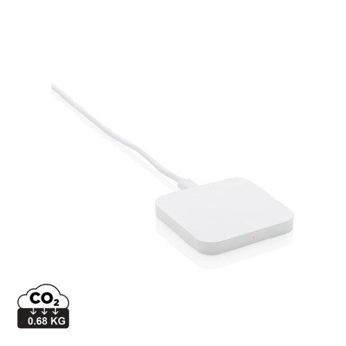5W Square Wireless Charger in White