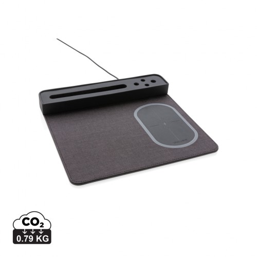 Air mousepad with 5W wireless charging and USB in 
