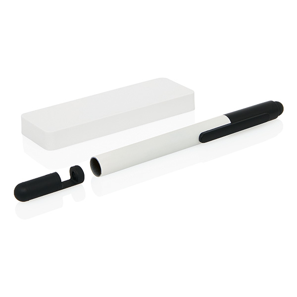 Powerbank and pen set, white