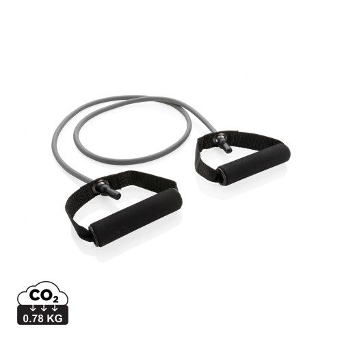 Fitness heavy resistance tube in pouch in 