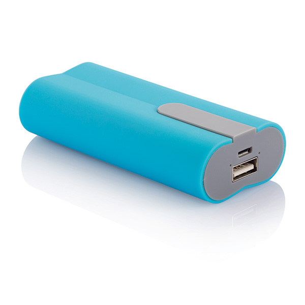 4.000 mAh powerbank, blue