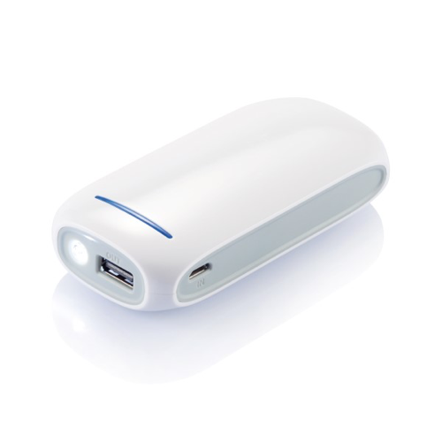 4.400 mAh powerbank, white