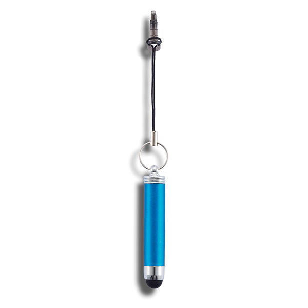 Keychain BP with touch pen, blue