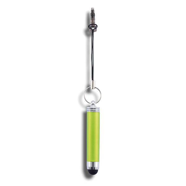 Keychain BP with touch pen, lime