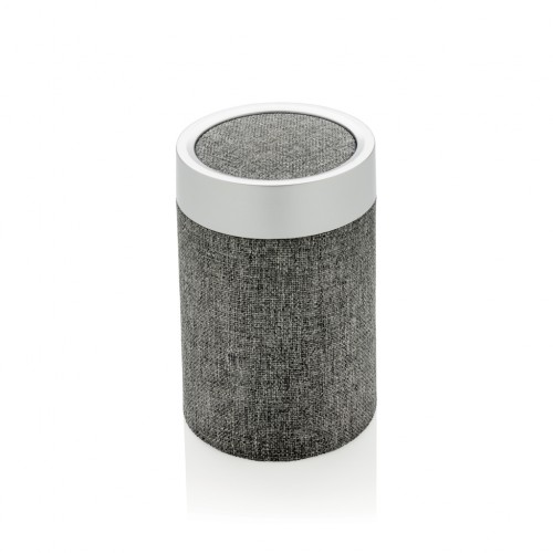 Vogue round speaker in Grey