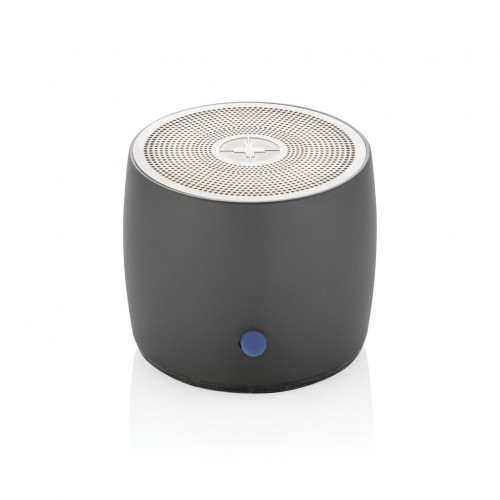 Swiss Peak RCS recycled aluminum 3W bass speaker in 
