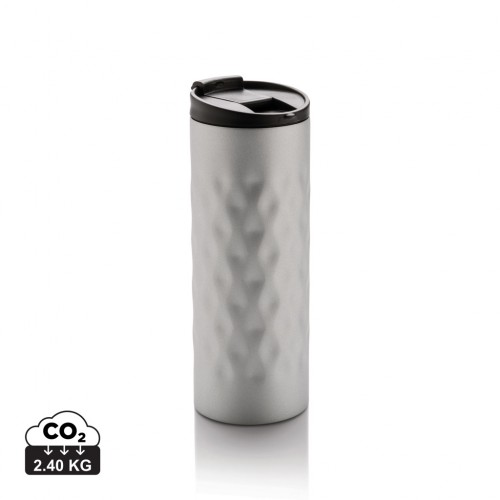 Geometric tumbler, silver