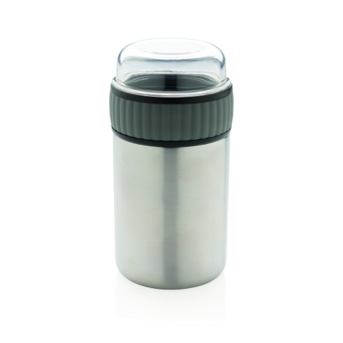 2-in-1 vacuum lunch flask