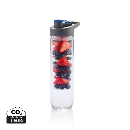 Water bottle with infuser in Orange