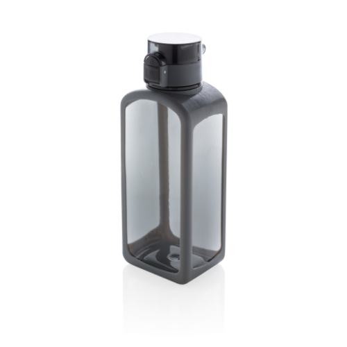 Squared lockable leak proof tritan water bottle