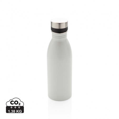 Deluxe stainless steel water bottle in Red