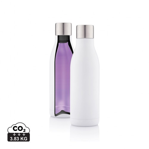UV-C steriliser vacuum stainless steel bottle in 