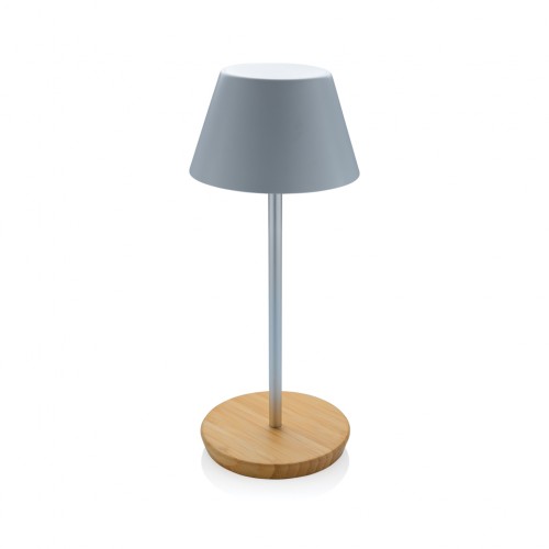 Pure Glow RCS usb-rechargeable recycled plastic table lamp in 