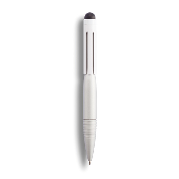 Spin stylus pen, grey/white