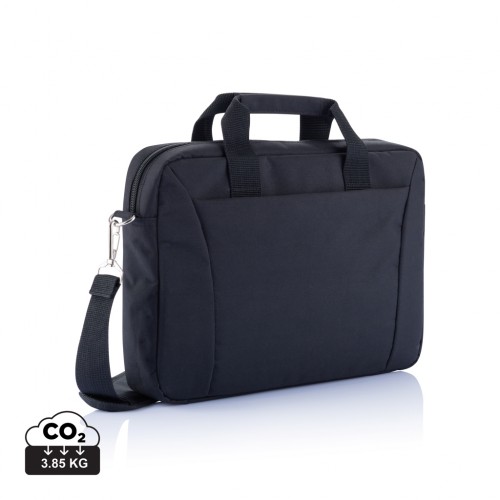 15,4” exhibition laptop bag PVC free, black
