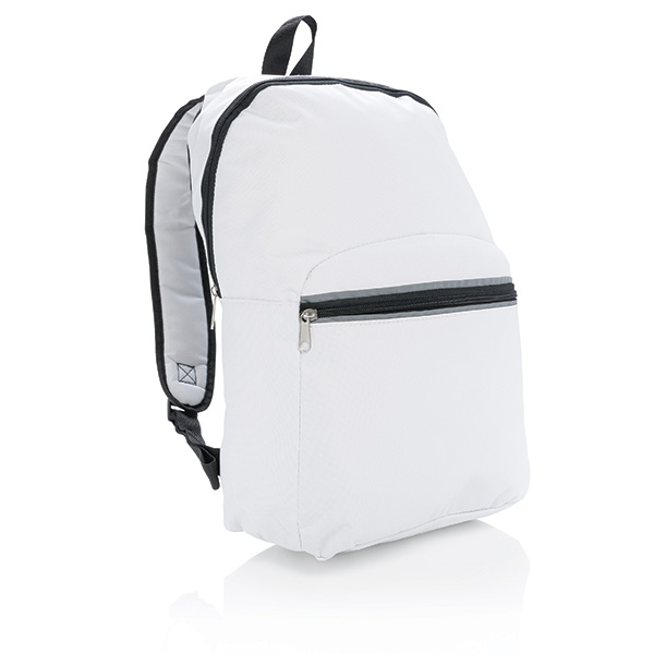 Standard safety reflective backpack, white