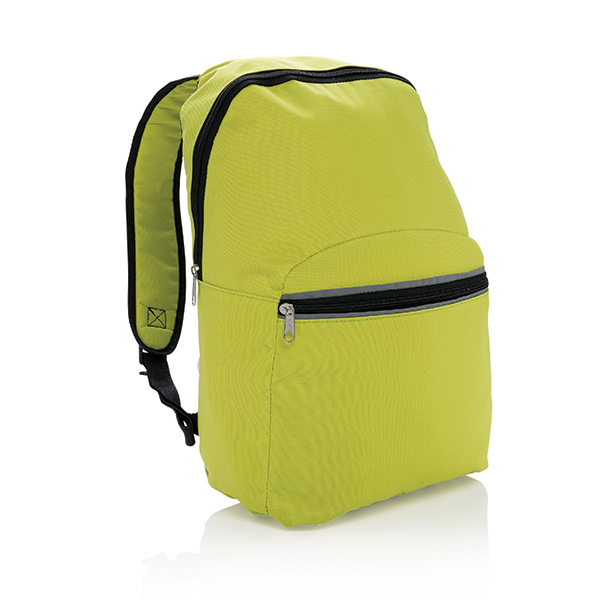 Standard safety reflective backpack, lime