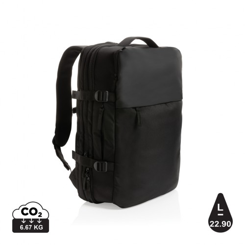 Swiss Peak AWARE™ RPET 15.6' expandable weekend backpack in 