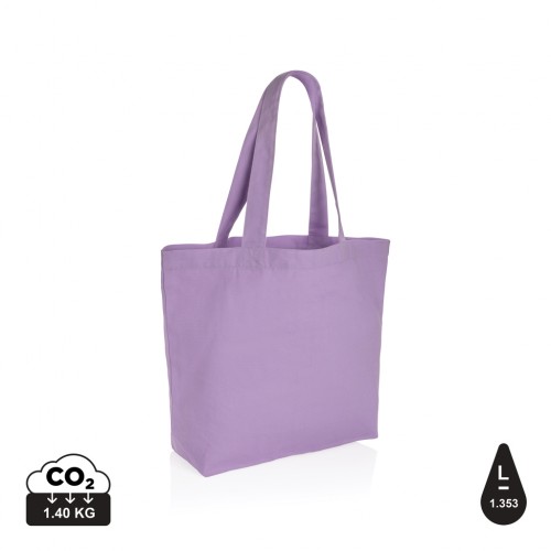 Impact Aware™ 240 gsm rcanvas shopper w/pocket in 