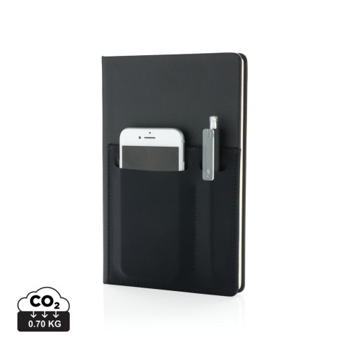 A5 Deluxe notebook with smart pockets in 