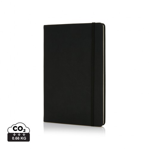Deluxe hardcover PU A5 notebook in 