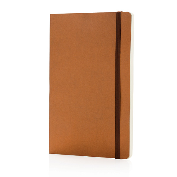 Deluxe A5 softcover notebook, copper