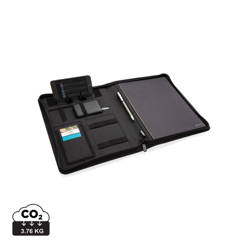 Air 5W wireless charging portfolio A4 w/ 5000 mAh powerbank in 