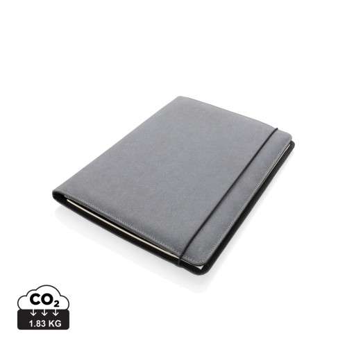Recycled leather A4 portfolio in 