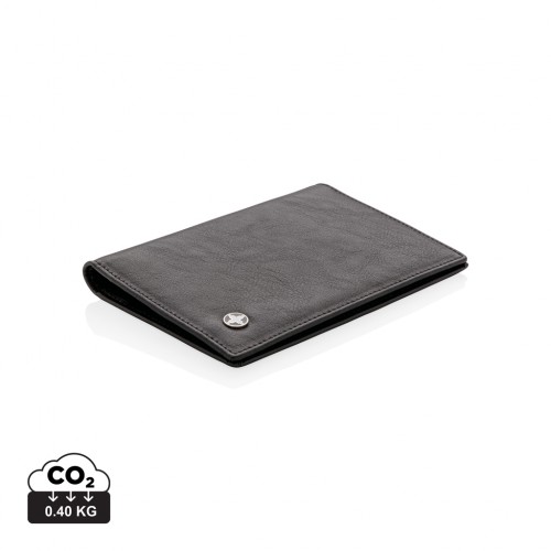 RFID anti-skimming passport holder