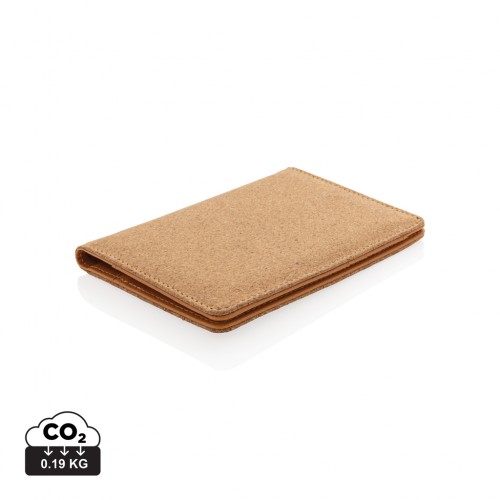 Cork secure RFID passport cover