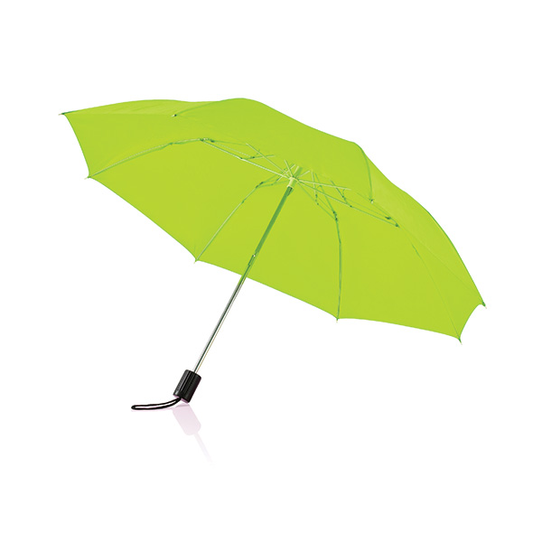 Deluxe 20” foldable umbrella, green