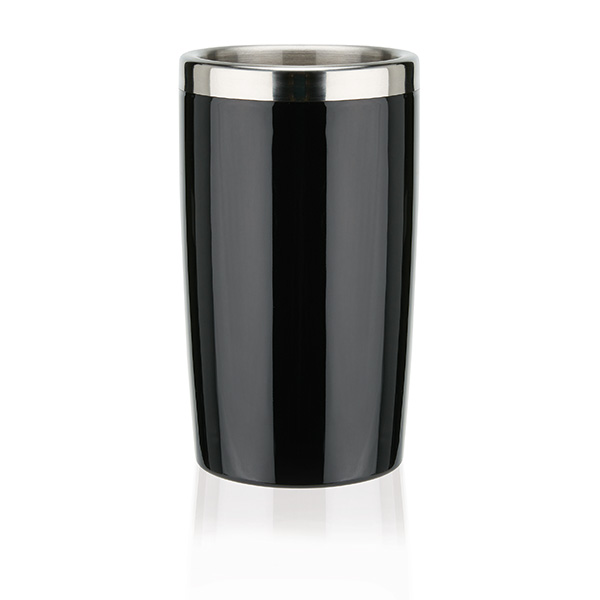 Wine cooler, black