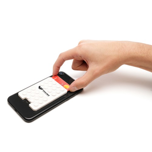 Suction Phone Grip Card Holder