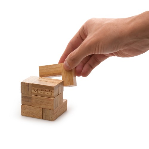 Promotional Wooden Cube Puzzle