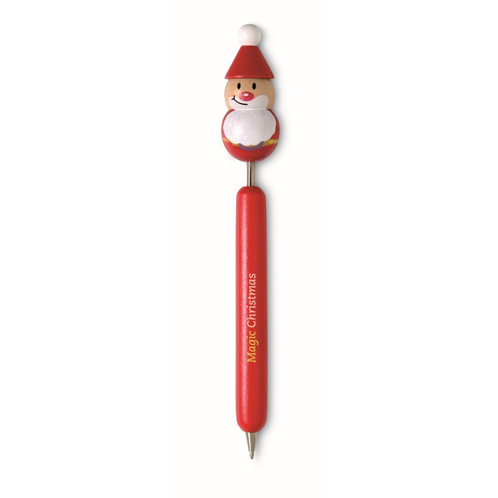 Branded Ball pen with Xmas motifs