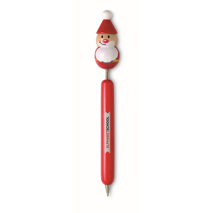 Corporate Ball pen with Xmas motifs