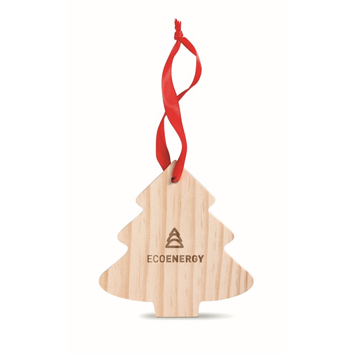 Promotional Pine tree shaped wooden hanger