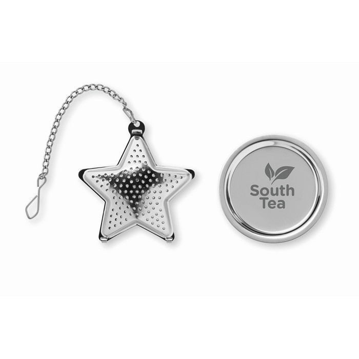 Branded Tea filter in star shape