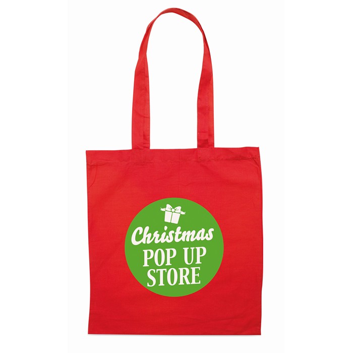 Printed Promotional shopping bags Shopping bag w/ long handles   