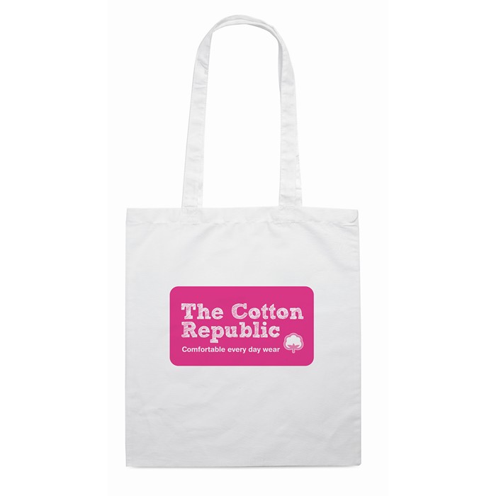 Branded Personalised shopping bags Shopping bag w/ long handles   