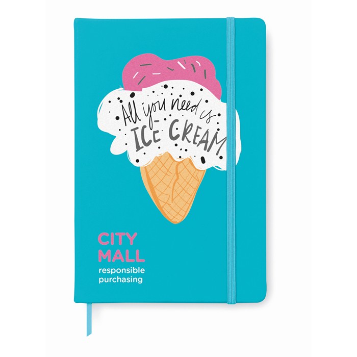 Custom Promotional PMM-NOTEBOOKS,full colour notebooks A5 notebook lined