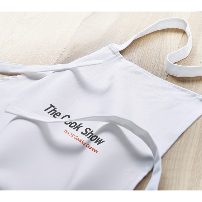 Branded Personalised Aprons Kitchen apron in cotton