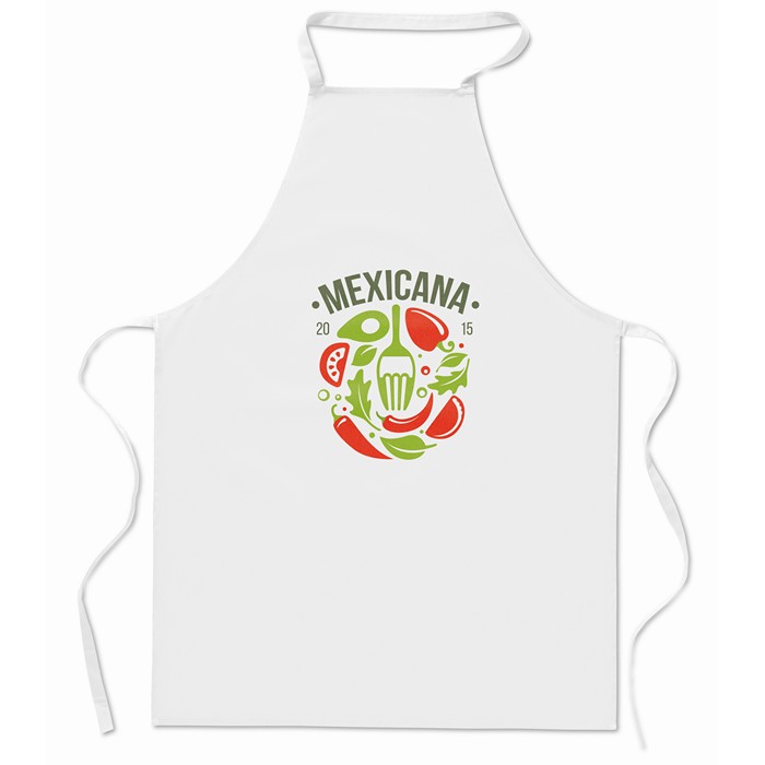 Printed Promotional Aprons Kitchen apron in cotton